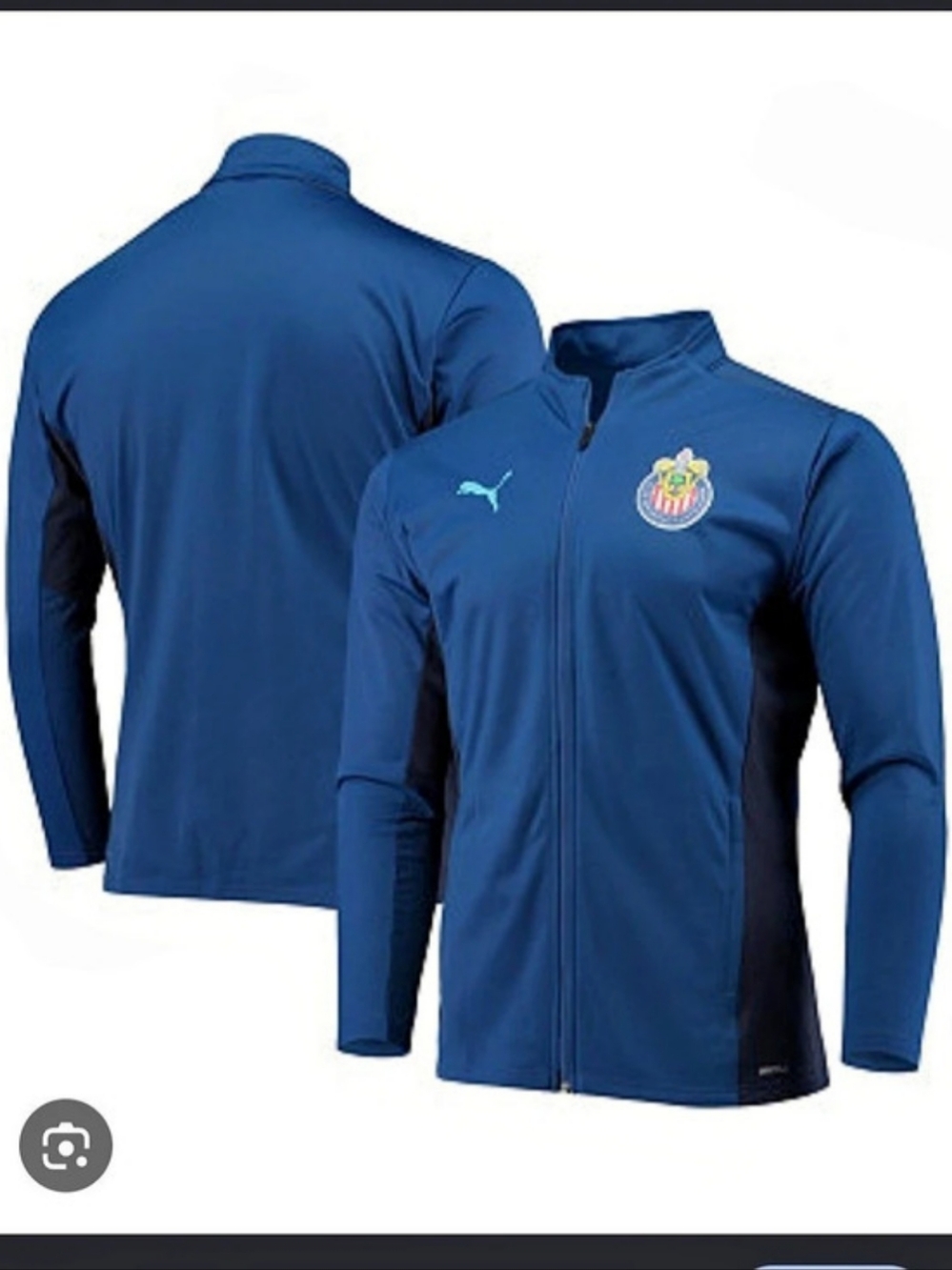 Puma Chivas King Anthem Jacket Men's Blue Athletic Jacket